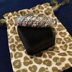 Brighton Silver and White Bracelet